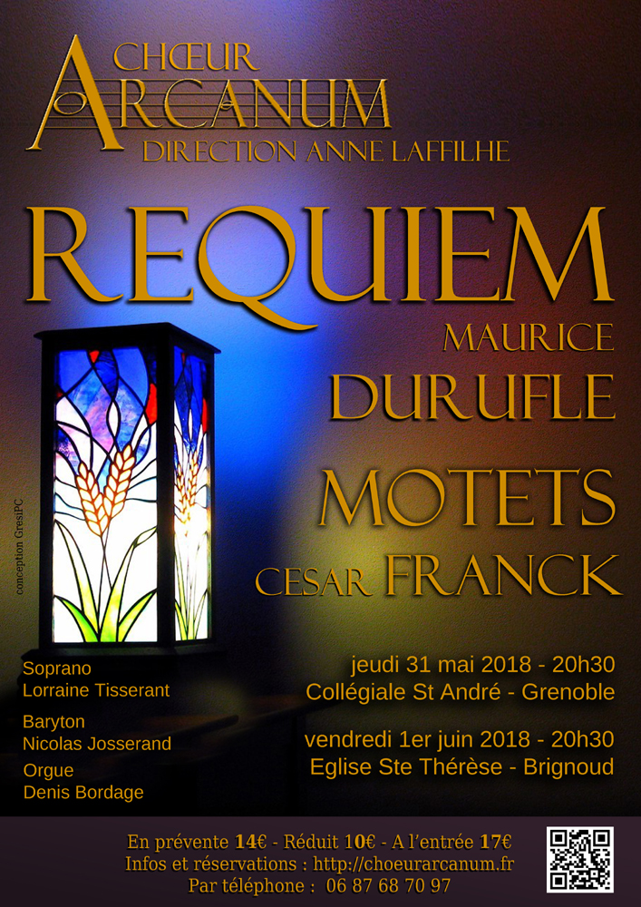 Affiche durufle 2018